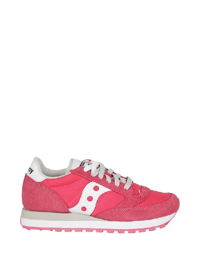 Saucony Women's Shoes Suede Trainers Sneakers Jazz O In Pink