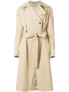 AALTO AALTO BELTED TRENCH COAT - NEUTRALS,AASS18B1C0212714944