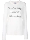 ZOE KARSSEN Obsession T-shirt,105512750413