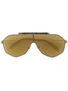 ALEXANDER MCQUEEN OVERSIZED SUNGLASSES,AM0138S12714634