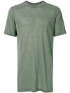 RICK OWENS longline T-shirt,RU18S5264JS12734631