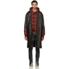 FEAR OF GOD BLACK LEATHER OVER COAT,5C-17-LOVC-BLK