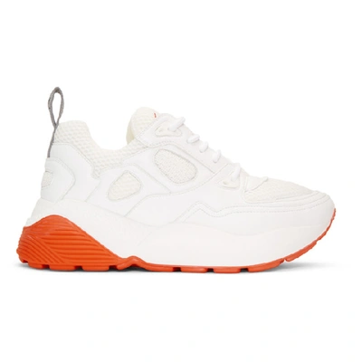 Stella Mccartney Mesh Detailed Sneakers In White