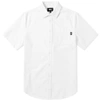 STUSSY Stussy Short Sleeve Frank Oxford Shirt,111963-WHIT6