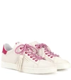 TOD'S TASSEL-TIE LEATHER trainers,P00304386-7