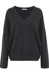 VINCE WOMAN CASHMERE SWEATER CHARCOAL,US 7789028783718814