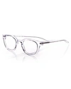 Eyebobs Waylaid Transparent Square Readers, Clear In Clear