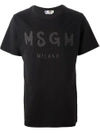 MSGM Logo Print T-Shirt,1840MM98154259