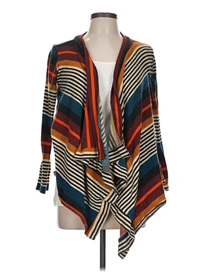 Pre-owned 12pm By Mon Ami Cardigan Sweater In Orange