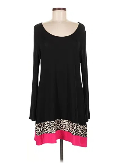 Pre-owned 12pm By Mon Ami Casual Dress In Black