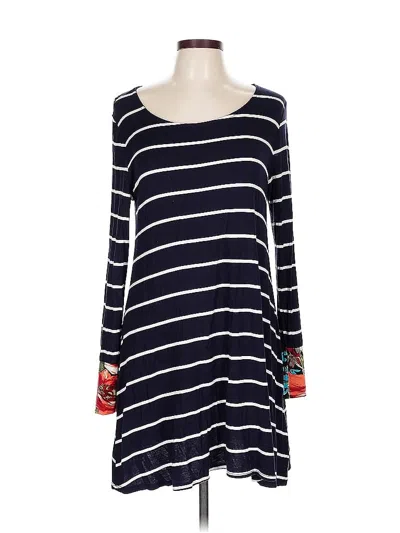 Pre-owned 12pm By Mon Ami Casual Dress In Blue