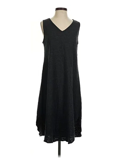 Pre-owned 12pm By Mon Ami Casual Dress In Gray