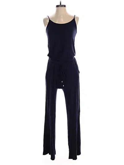 Pre-owned 12pm By Mon Ami Jumpsuit In Blue