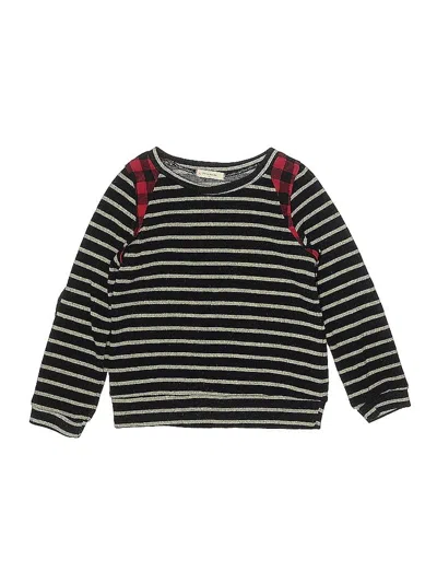 Pre-owned 12pm By Mon Ami Kids' Pullover Sweater In Black
