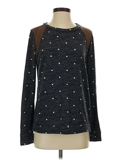 Pre-owned 12pm By Mon Ami Pullover Sweater In Black