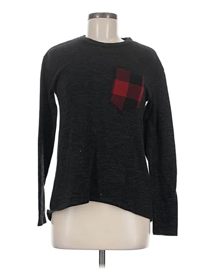 Pre-owned 12pm By Mon Ami Pullover Sweater In Black