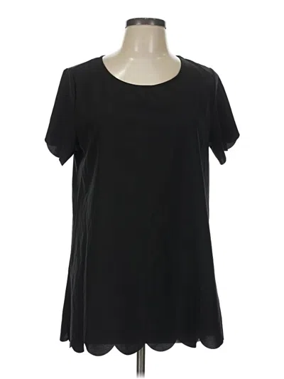 Pre-owned 12pm By Mon Ami Short Sleeve T-shirt In Black