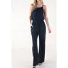 12pm By Mon Ami Sleeveless Jumpsuit In Black