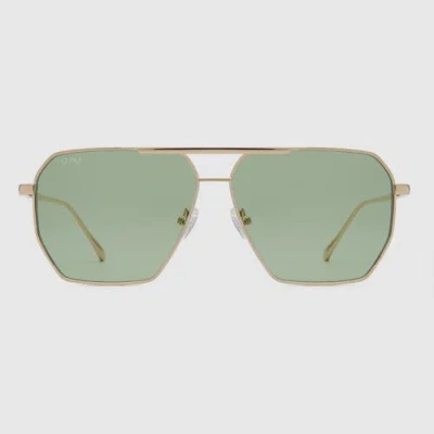 12pm Studios London Metal Sunglasses In Gold