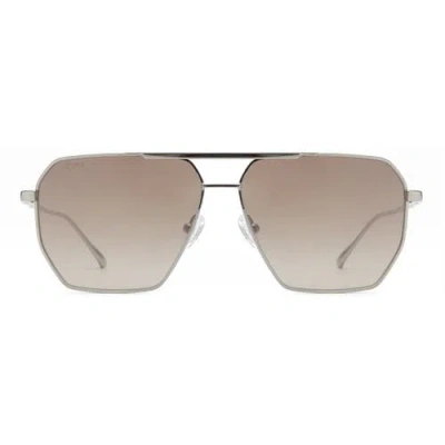 12pm Studios London Metal Sunglasses In Metallic