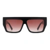 12pm Studios Nyc Square Sunglasses In Gold