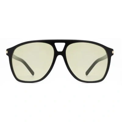 12pm Studios Toronto Aviator Sunglasses In Black