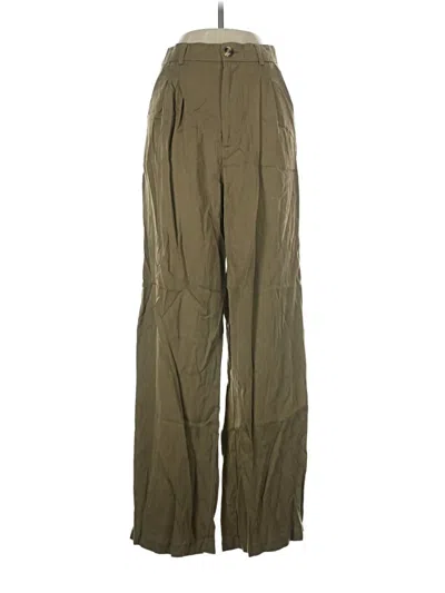 Pre-owned 12th Tribe Cargo Pants In Green