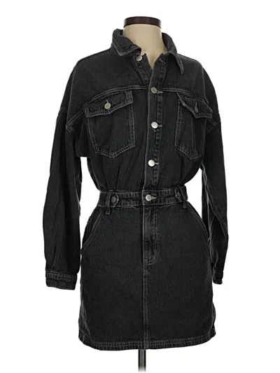 Pre-owned 12th Tribe Casual Dress In Black