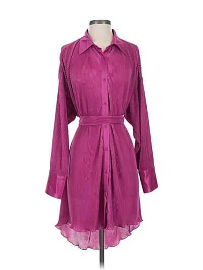 Pre-owned 12th Tribe Casual Dress In Purple