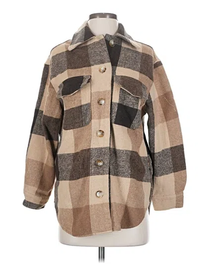 Pre-owned 12th Tribe Coat In Brown