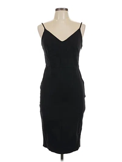 Pre-owned 12th Tribe Cocktail Dress In Black