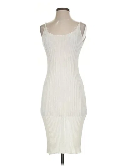 Pre-owned 12th Tribe Cocktail Dress In Ivory