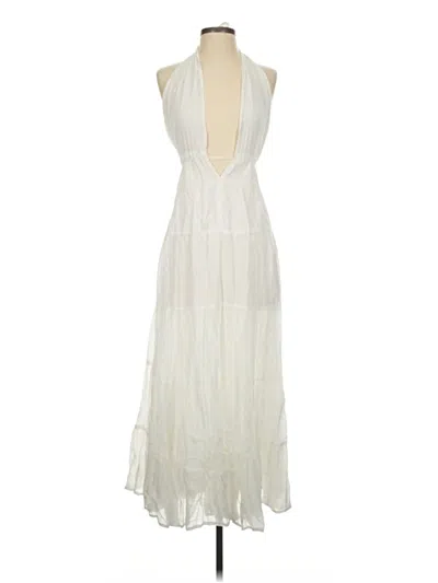 Pre-owned 12th Tribe Cocktail Dress In Ivory