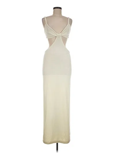 Pre-owned 12th Tribe Cocktail Dress In Ivory