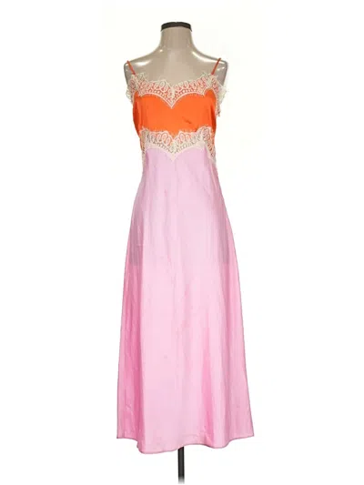 Pre-owned 12th Tribe Cocktail Dress In Pink