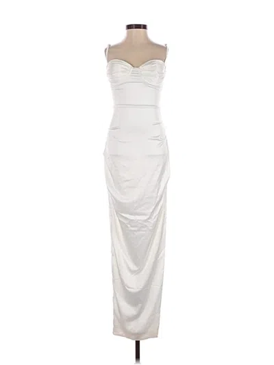 Pre-owned 12th Tribe Cocktail Dress In Silver