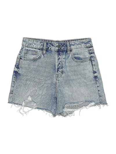 Pre-owned 12th Tribe Denim Shorts In Blue