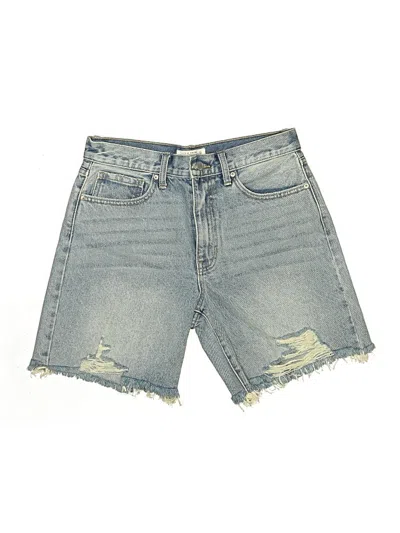 Pre-owned 12th Tribe Denim Shorts In Blue