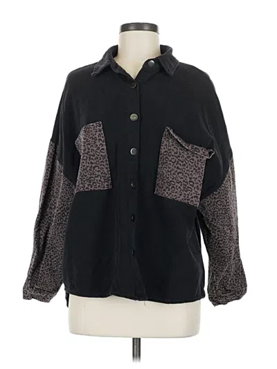 Pre-owned 12th Tribe Jacket In Black