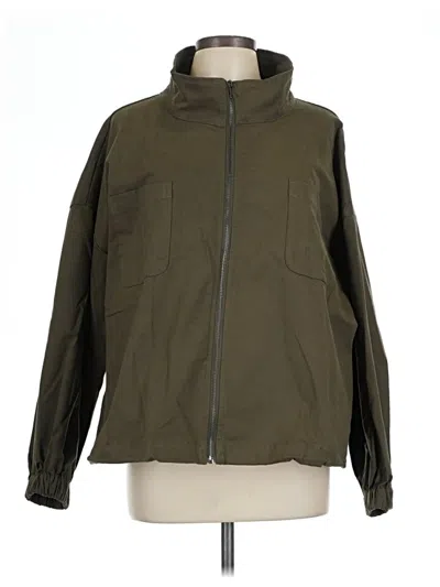 Pre-owned 12th Tribe Jacket In Green