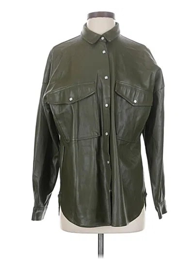 Pre-owned 12th Tribe Jacket In Green