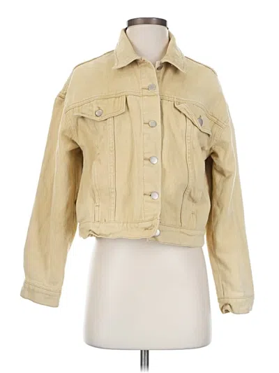 Pre-owned 12th Tribe Jacket In Tan