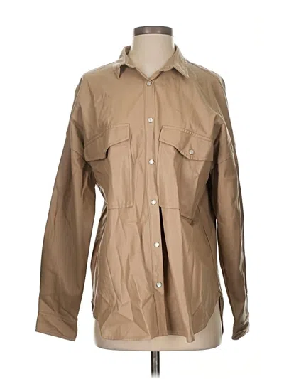 Pre-owned 12th Tribe Jacket In Tan