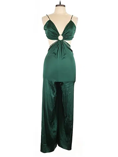 Pre-owned 12th Tribe Jumpsuit In Green