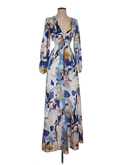 Pre-owned 12th Tribe Kimono In Blue