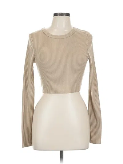 Pre-owned 12th Tribe Long Sleeve T-shirt In Brown