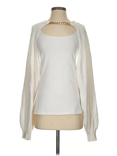 Pre-owned 12th Tribe Sweatshirt In White