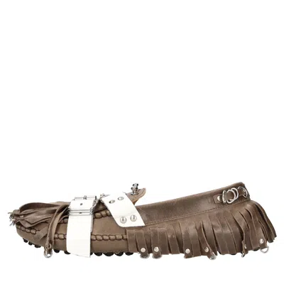 13 09 Sr Flat Shoes Brown In Marrone Scuri