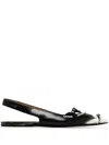 13 09 Sr Miky Ballet Flats In Black