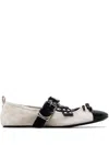 13 09 Sr Tonic Ballet Flats In Neutrals
